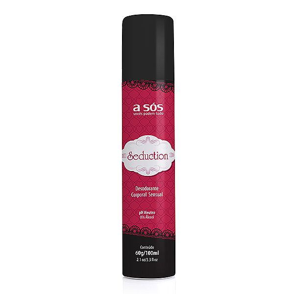Desodorante Íntimo Seduction - 100ml/ 60g