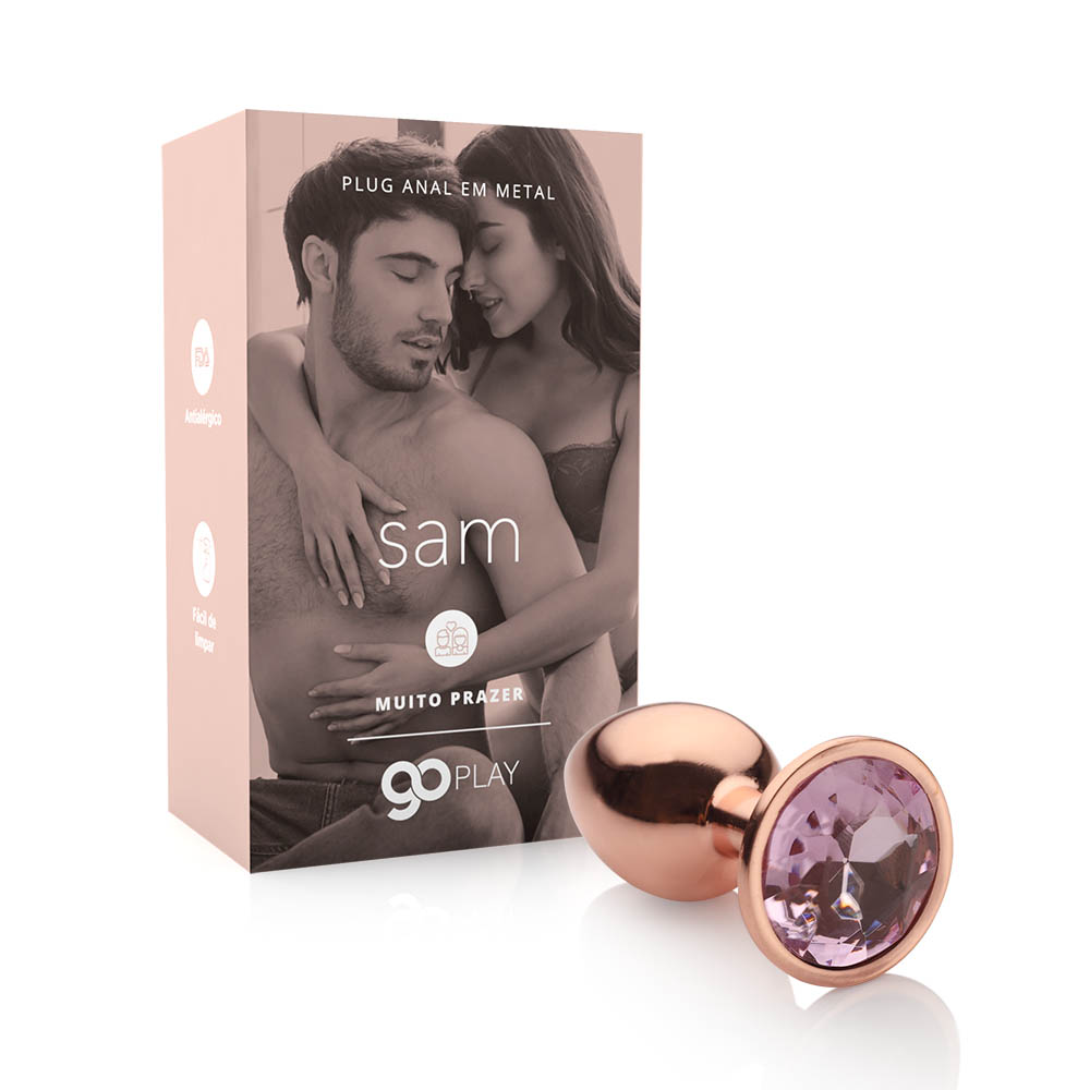 Plug Anal Metal Go Play Sam Rose Gold