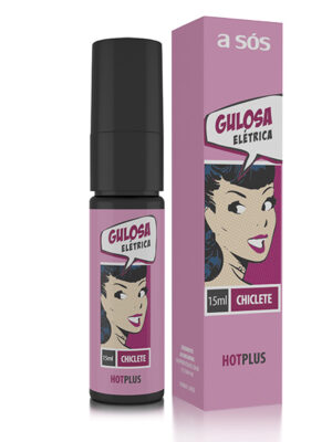 Gel Comestível A Sós Gulosa Elétrica sabor Chiclete - 15ml