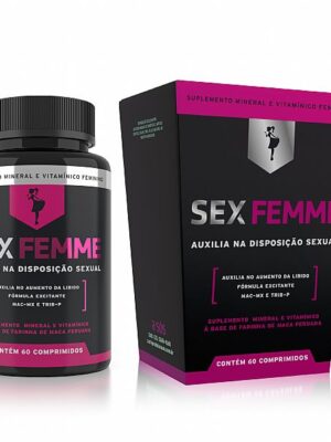 Disposição Sexual Feminina Sex Femme - 60 Comprimidos