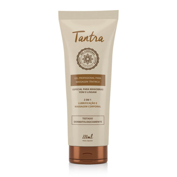 Gel Profissional para Massagem Tântrica Yoni e Lingam - 220 ml