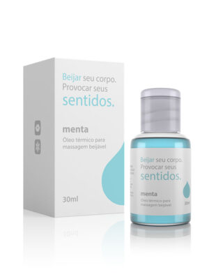 Óleo Beijável Função Ice Sentidos Menta - 30 ml