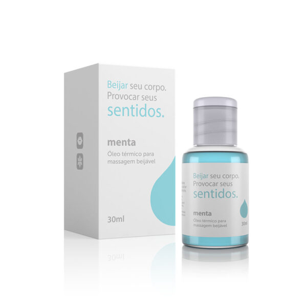 Óleo Beijável Função Ice Sentidos Menta - 30 ml