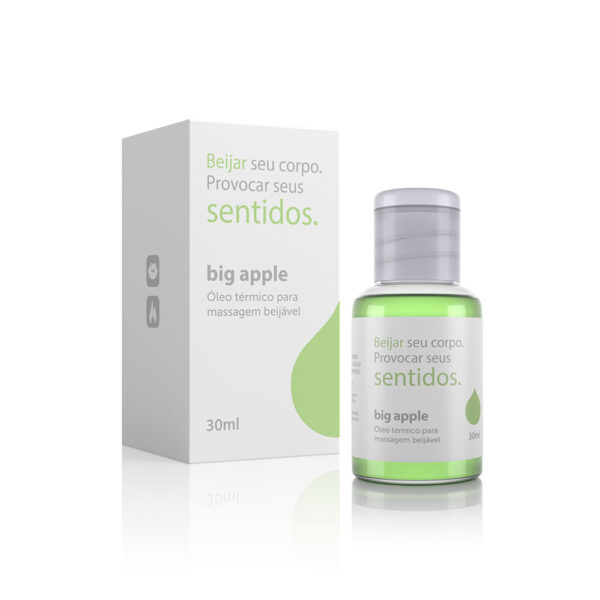 Óleo Beijável Função Hot Sentidos Big Apple - 30 ml