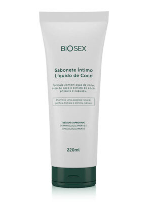 Sabonete Íntimo Líquido de Coco Biosex - 220 ml