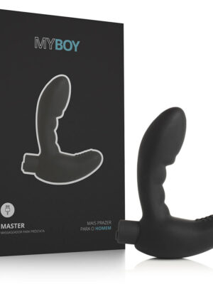Massageador de Próstata Recarregável My Boy Master Black
