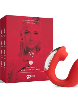 Vibrador e Estimulador de Clitóris Recarregável Go Vibe Ivy