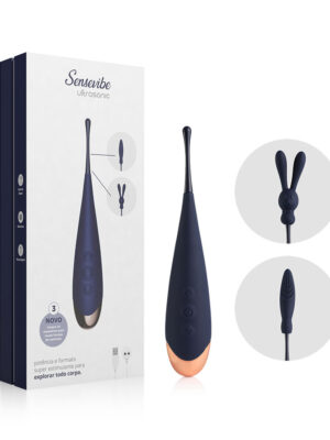 Vibrador Recarregável Sensevibe Ultrasonic