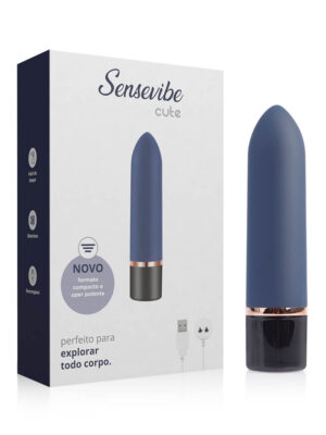 Cápsula Vibratória Recarregável Sensevibe Cute