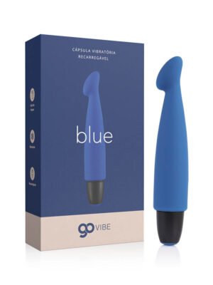 Cápsula Vibratória Recarregável Go Vibe Blue