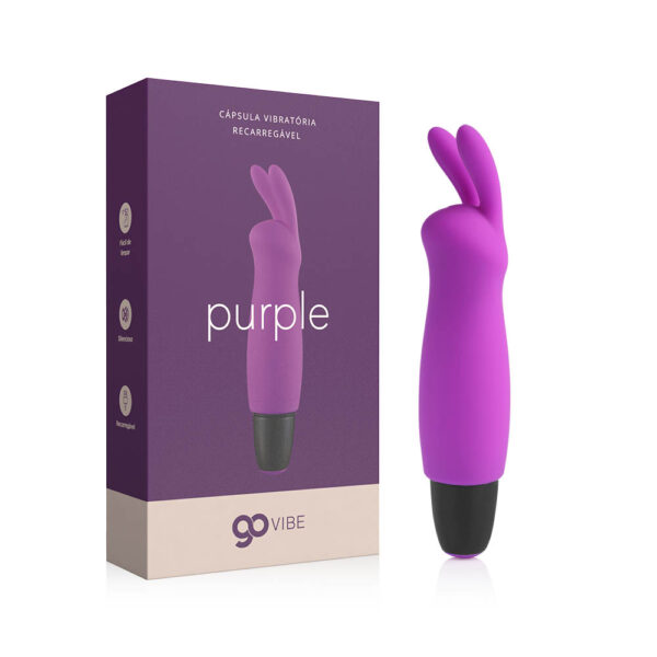 Cápsula Vibratória Recarregável Go Vibe Purple