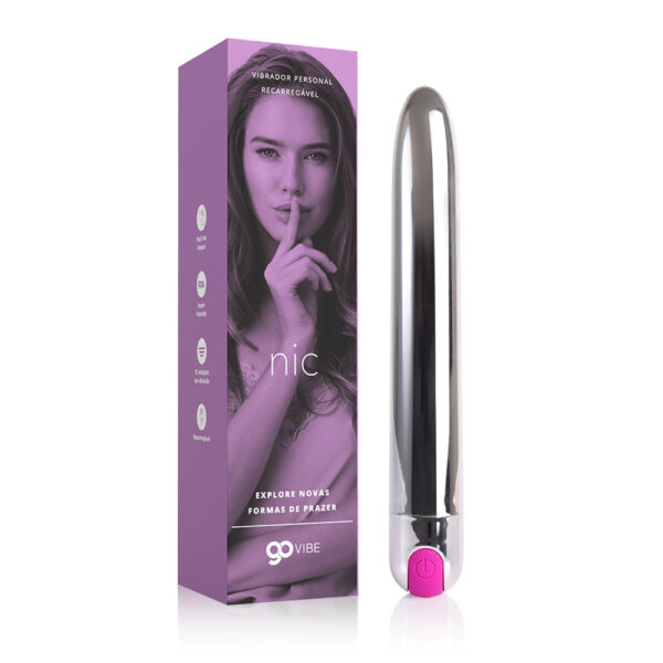Vibrador Recarregável Personal Go Vibe Nic