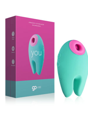 Estimulador de Clitóris Recarregável Go Vibe You