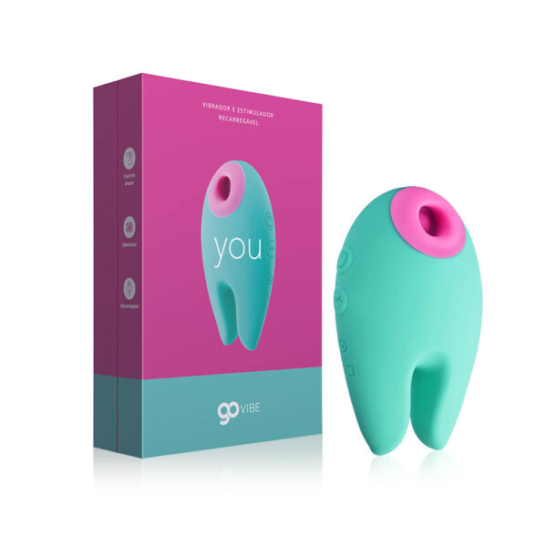 Estimulador de Clitóris Recarregável Go Vibe You