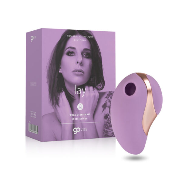 Estimulador de Clitóris Recarregável Go Vibe Lay