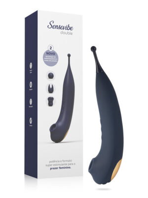 Estimulador Multivelocidade Recarregável Sensevibe Double