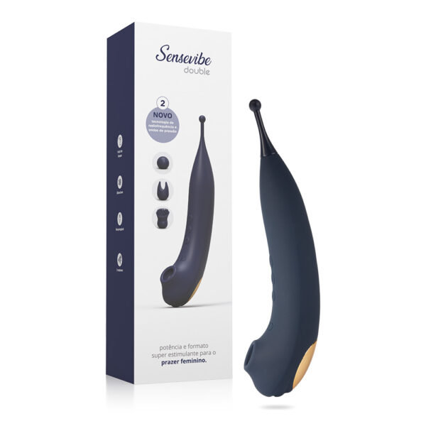 Estimulador Multivelocidade Recarregável Sensevibe Double
