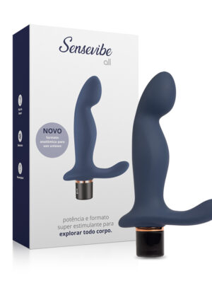 Cápsula Vibratória Multivelocidade Recarregável Sensevibe All