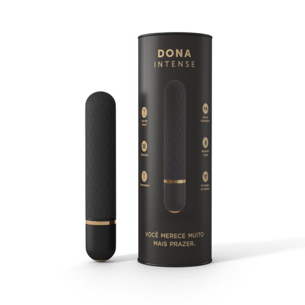 Vibrador Multivelocidade Recarregável Dona Intense