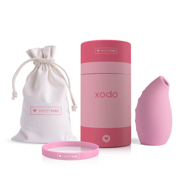 Estimulador Sugador Recarregável Sweet Vibe Xodó Rosa