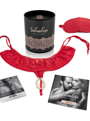 Kit Calcinha Tailandesa - Vermelha