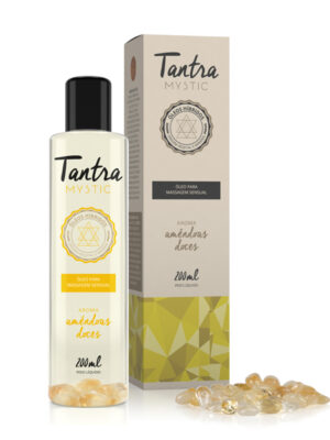 Óleo para massagem sensual Tantra Mystic Amêndoas Doces