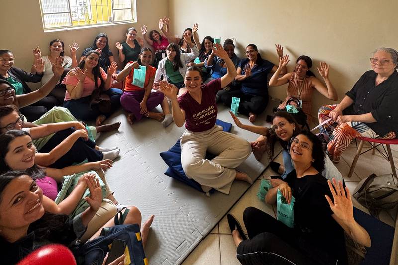 Encontro A Sós projeto um milhão de mulheres