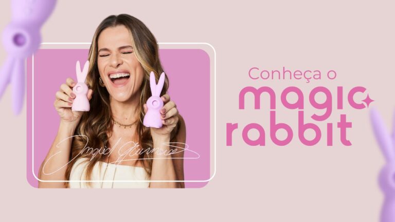 Magic Rabbit, vibrador da Ingrid Guimarães em parceria com a A Sós