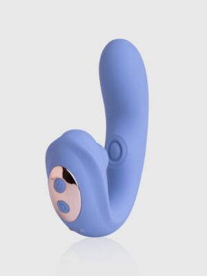Estimulador de Clitóris Recarregável Go Vibe Yes - Sugador, Vibrador e Flapping