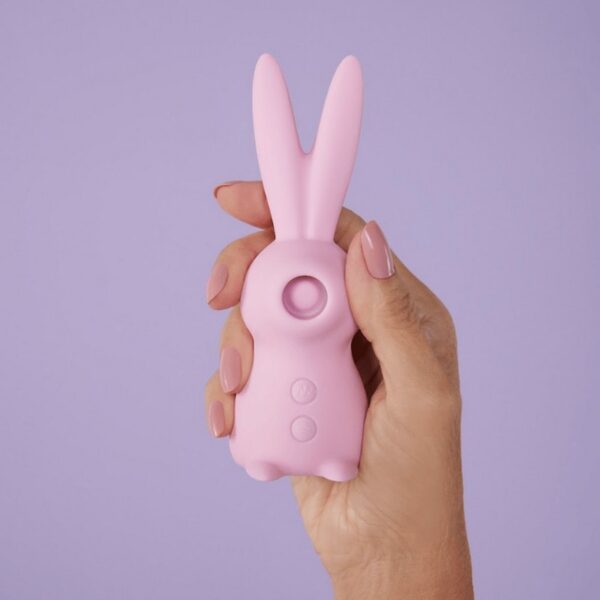 Estimulador de Clitóris Recarregável Magic Rabbit 3 em 1 - Rosa por Ingrid Guimarães