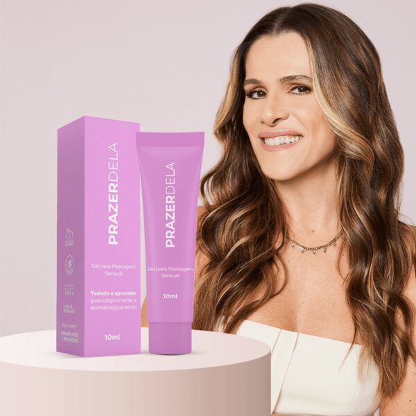 Gel Excitante Feminino Prazer Dela - Linha Ingrid Guimarães