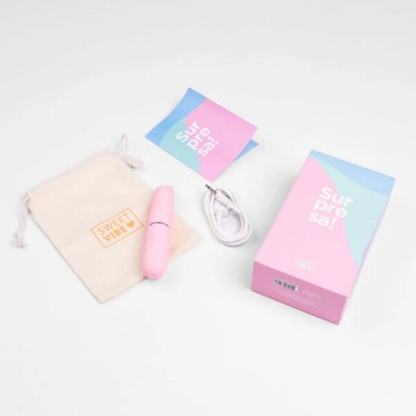 Vibrador Recarregável Sweet Vibe Surpresa - A Sós