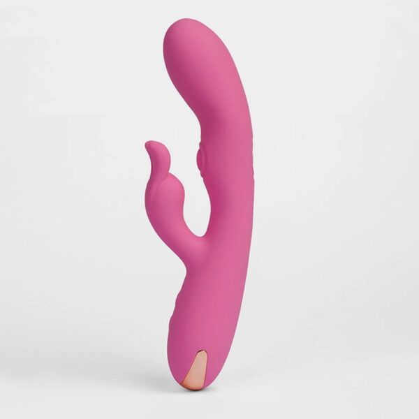 Vibrador e Estimulador Recarregável Go Vibe Jazz com estimulador de ponto G