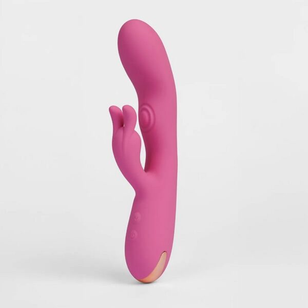 Vibrador e Estimulador Recarregável Go Vibe Jazz com estimulador de ponto G