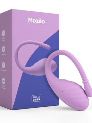 Vibrador estimulador recarregavel sweet vibe mozao com conexão fica aplicativo