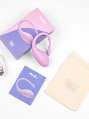 Vibrador estimulador recarregavel sweet vibe mozao com conexão fica aplicativo